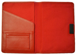 Junior Leather Portfolio Red