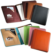 Custom Leather Portfolio Folder